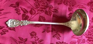 Reed & Barton Francis I All Sterling Silver Large Soup/punch Ladle 12  - No Mono