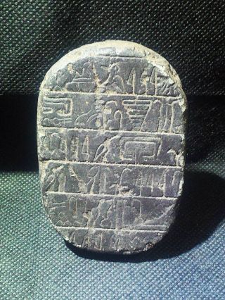 EGYPTIAN ANTIQUES ANTIQUITIES Isis Scarab Beetle Khepri Figure 1200 - 1080 BC 3
