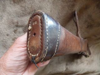 WW1 Lee Enfield SMLE No.  1 mk3.  303 leather scabbard rifle bucket 1916 4