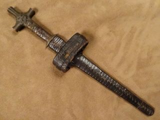 North African Tuareg Arm Band Dagger Knife 19th/20th Century