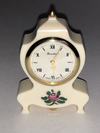 Vintage Miniature Boudoir Swiss Made Clock