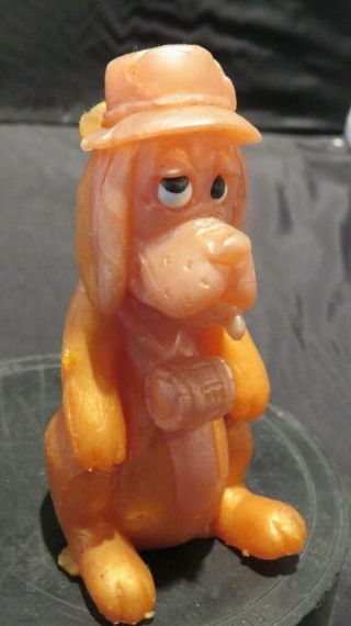 Russ Berrie Oily Jiggler St.  Bernard Dog W/ Cask And Hat 1968