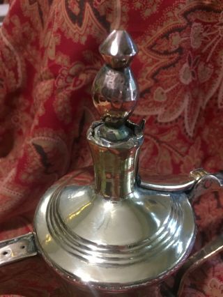 ANTIQUE MIDDLE EASTERN BRASS & COPPER DALLAH COFFEE POT BEDHOUIN 6