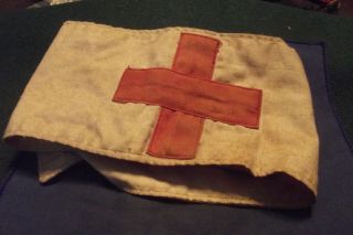 Ww I Cef Medical Arm Band Red Cross
