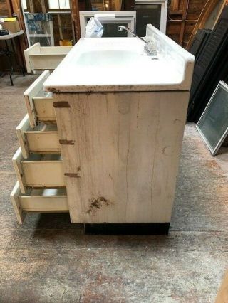 Youngstown Kitchen Cabinets by Mullins,  Vintage,  Retro,  Sink,  Antique,  Metal 10