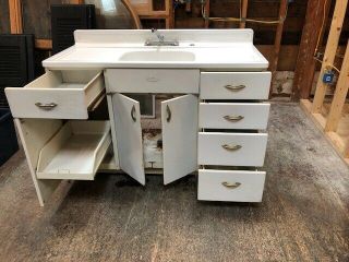 Youngstown Kitchen Cabinets by Mullins,  Vintage,  Retro,  Sink,  Antique,  Metal 5