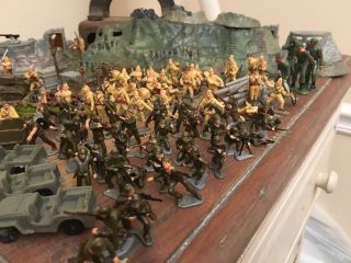 Vintage Louis Marx Miniature “SANDS OF IWO JIMA” Play - Box 4