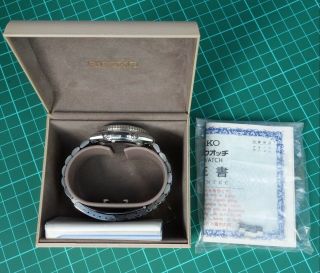 Seiko Speedmaster 7a38 - 6040 Quartz Chronograph w/ Box & Papers 10