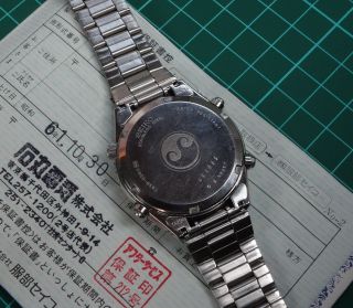 Seiko Speedmaster 7a38 - 6040 Quartz Chronograph w/ Box & Papers 7