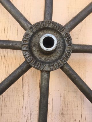 Vintage antique Game Gaming Wheel,  circa 1919,  Toledo Automatic Fishpond Co. 2
