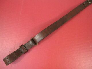 WWI US ARMY M1907 Leather Sling for M1918A3 BAR or M1 Garand Rifle - 7