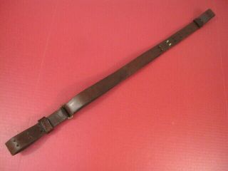 WWI US ARMY M1907 Leather Sling for M1918A3 BAR or M1 Garand Rifle - 8