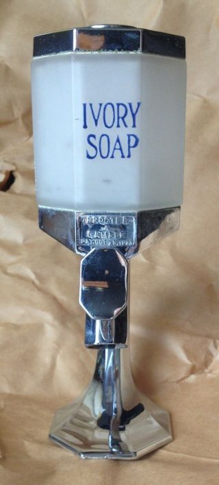 Antique Procter & Gamble Ivory Soap Dispenser - Still