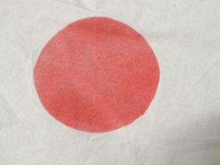 RARE VINTAGE WWII IMPERIAL JAPANESE RISING SUN SILK RIFLE FLAG - 3