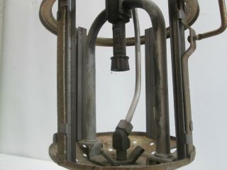 U.  S.  Army Military Coleman Field Lantern Leaded Gasoline 5