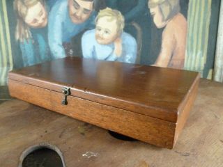VERY RARE antique Victorian REEVES & SONS Artists pastel colour box c1830 - 1890 10