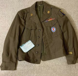 3rd Engineer Special Brigade,  533rd Boat And Shore Regiment Ike Jacket