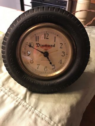 Seth Thomas Clock Diamond Tires.  Plugged In And