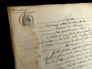 1858 Napoleon Related Document