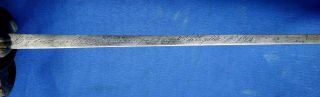 FRENCH IMPERIAL GUARD OFFICER ' S 1822 SWORD SABER,  NO SCABBARD,  CRIMEAN WAR 1857 5
