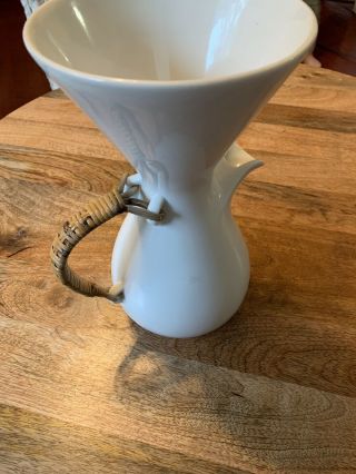 Kenji Fujita Freeman Lederman White Pour Over Coffee Carafe Chemex 3