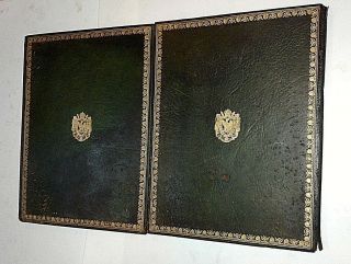 Desk Pad Owned And By Napoleon Bonaparte & His Family Cipher Not Signed