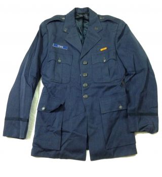 Korean War U.  S Air Force Jacket Named And Dated 1953 8