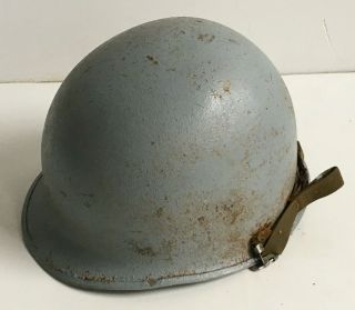 Vintage Us Military M1 Helmet W/ Liner As Found Army Ww2 As - Is