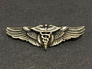 Flight Surgeon Wings USAF AAF Caduceus Vanguard Doctor Medic WWII Korean War e22 2