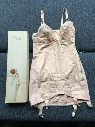 Vintage Old Stock Formfit Full Girdle 1940s With Box