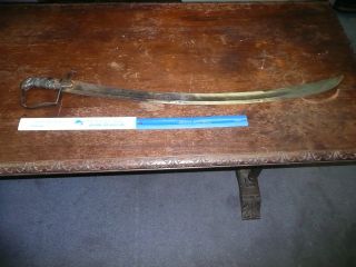 1796 Sword With Engraved Blade Marked Warranted Maybe Earlier