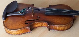 old violin 4/4 geige viola cello fiddle label GIACOMO GERANI 11