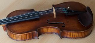 old violin 4/4 geige viola cello fiddle label GIACOMO GERANI 12