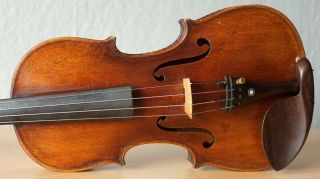 old violin 4/4 geige viola cello fiddle label GIACOMO GERANI 3
