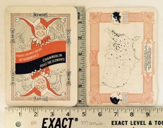 1927 Famous Architectural Buildings & Architects Oversized Playing Cards