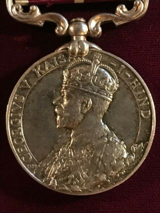 Great Britain King George V India Meritorious Service Medal 3