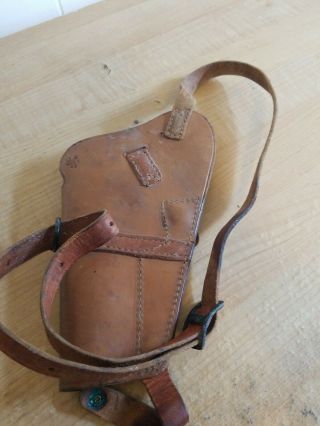 Boyt 1943 WWII U.  S.  Military Thick Thick Leather Shoulder Pistol Holster US 4