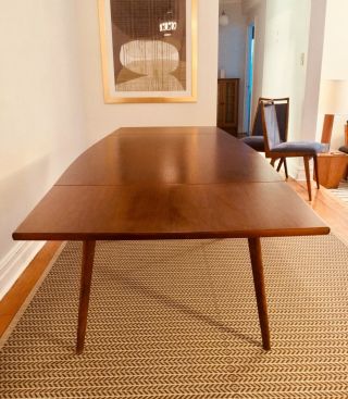Habeo,  German Designer Mid - Century Extendable Dining Table & Four Chairs.  EUC 3