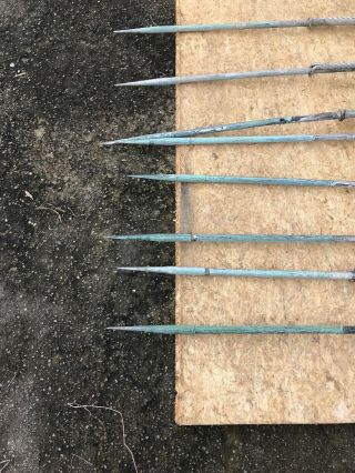 8 Antique Vintage Copper Lightning Rod,  Primitive Farm Barn Roof 4