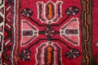 Oriental Hamadan Wool Hand - Knotted 4x8 Geometric Persian Area Rug 8 ' 4 