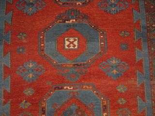 Wonderful Antique 1880 Caucasian Karabagh Rug Hg