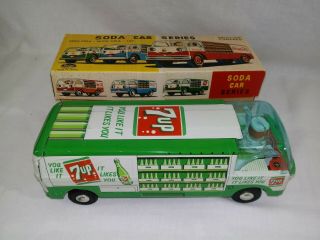 Rare 1960 Taiyo 7 Up Delivery Truck Near Wow