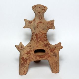 Scarce - Neolithic Period Near East Terracotta Idol Statue Circa 4500 - 3500 Bc