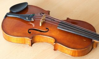 old violin 4/4 geige viola cello fiddle label N.  AUDINOT 12