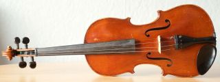 old violin 4/4 geige viola cello fiddle label N.  AUDINOT 2