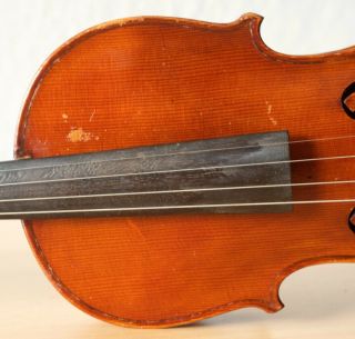 old violin 4/4 geige viola cello fiddle label N.  AUDINOT 4