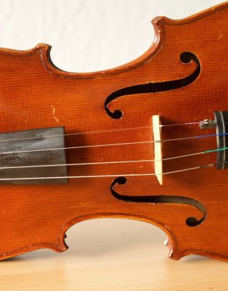 old violin 4/4 geige viola cello fiddle label N.  AUDINOT 5