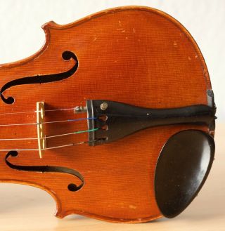 old violin 4/4 geige viola cello fiddle label N.  AUDINOT 6