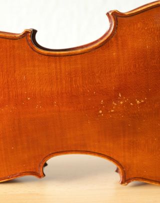old violin 4/4 geige viola cello fiddle label N.  AUDINOT 9