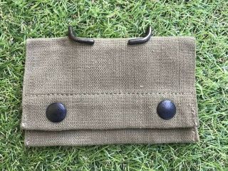 Rare Early M1910 Pea Green First Aid Pouch Exc,  Ria Rock Island Arsenal Nos